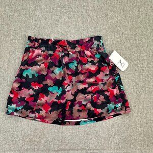 NEW! Xersion Little‎ & Big Girls Skort Medium 10/12 Pockets Skirt Multicolor $34